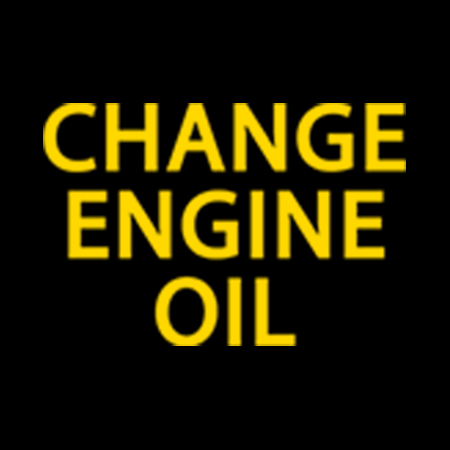 BMW Dashboard Symbols change engine oil